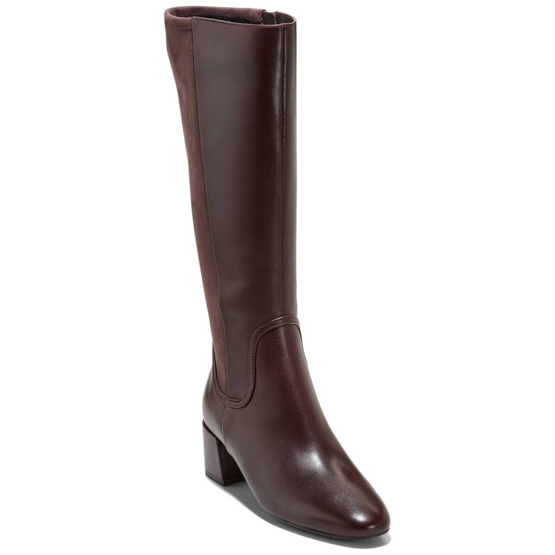 Cole Haan Go-To Serenna Tall Shaft Leather Boot, Brown